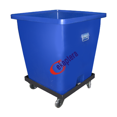 CHUTE BIN 300 Metal Frame Trolley
